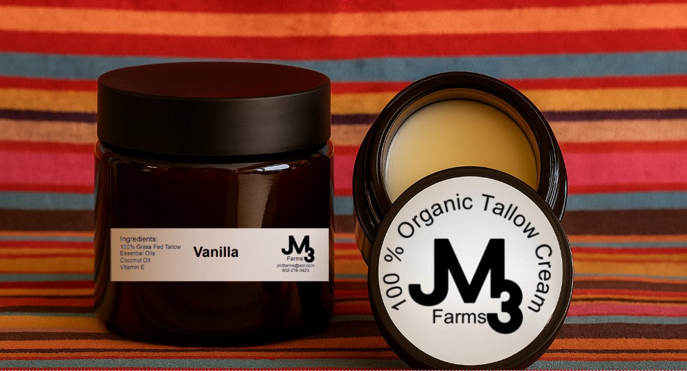 Vanilla Tallow Cream - 2oz