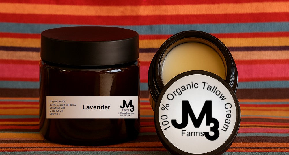 Lavender Tallow Cream - 2oz