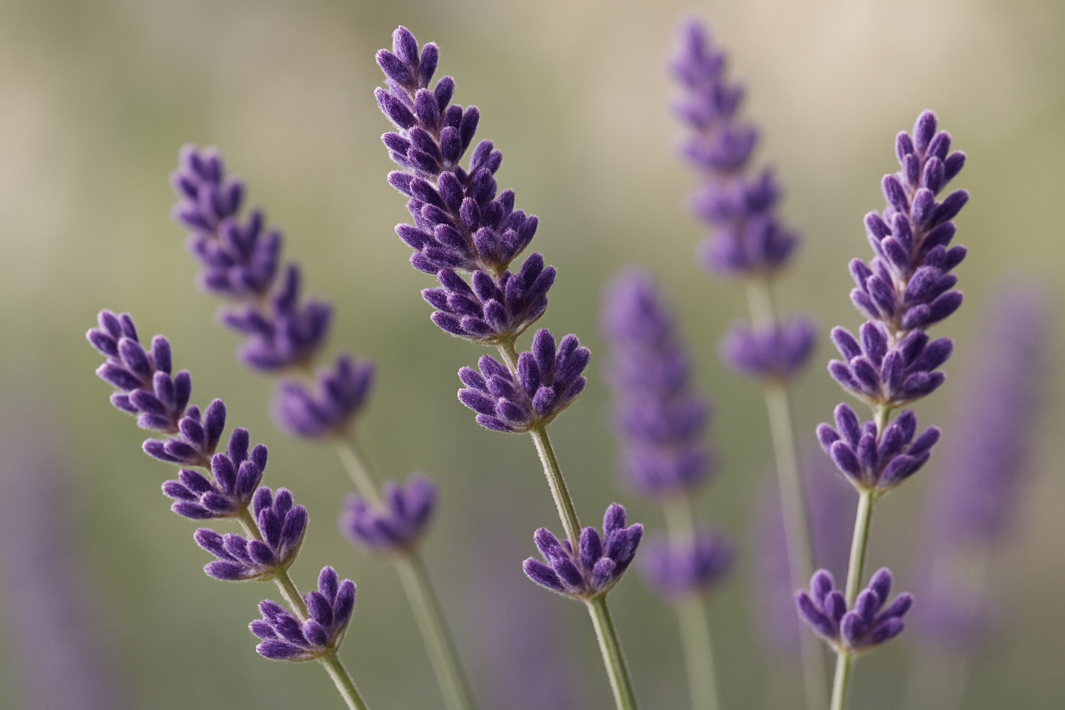 not field - just lavender